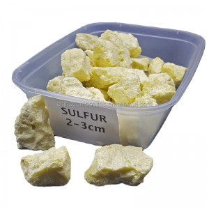 Factory Supply High Purity Bright Yellow Powder/granule/flake Sulfur 99.999% 99.9999%